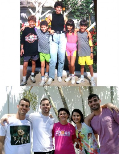 4-Kinder Elizete y sus 4 hijos