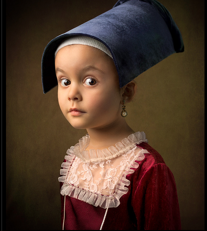 La niña con el pendiente de perla (Crédito: Bill Gekas)