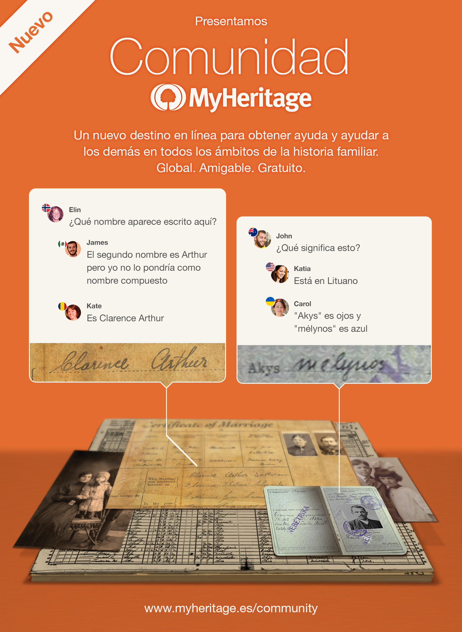 Foro Genealogía MyHeritage