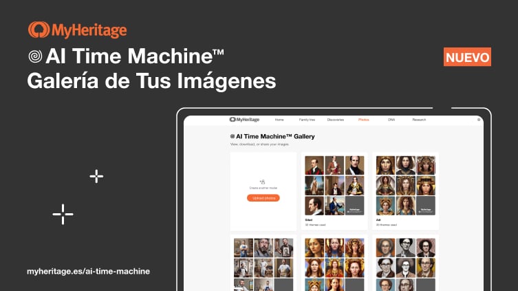 Nuevo: Al Time Machine™ Galería para tus Imágenes