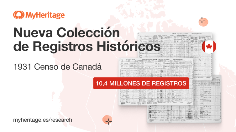 MyHeritage publica el Censo de Canadá de 1931 con un nuevo índice