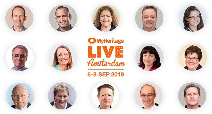 Presentación de los Ponentes de MyHeritage LIVE 2019