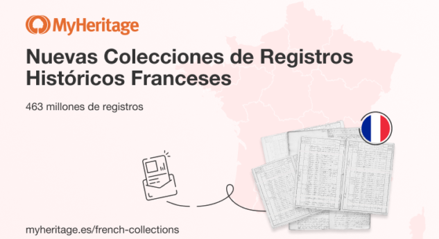 MyHeritage Publica 359 Millones de Registros Históricos Adicionales de Francia