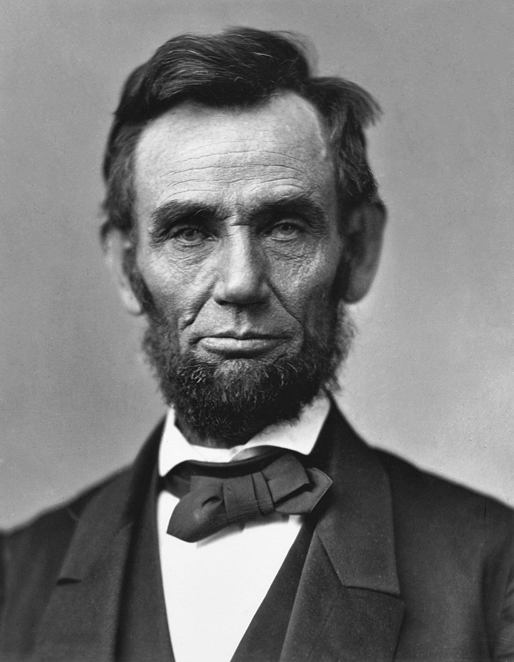 Abraham Lincoln en un histórico retrato de 1863.