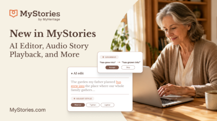 Nuevo en MyStories: editor con IA, reproducción de historias de audio y mucho más