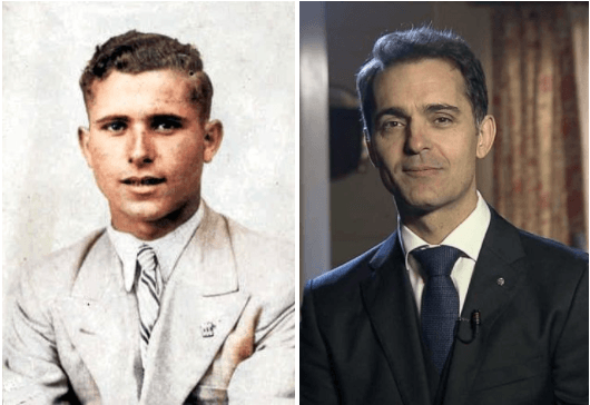 Comparación entre Jose Antonio Gonzalez Gil y su hijo, Pedro Alonso.