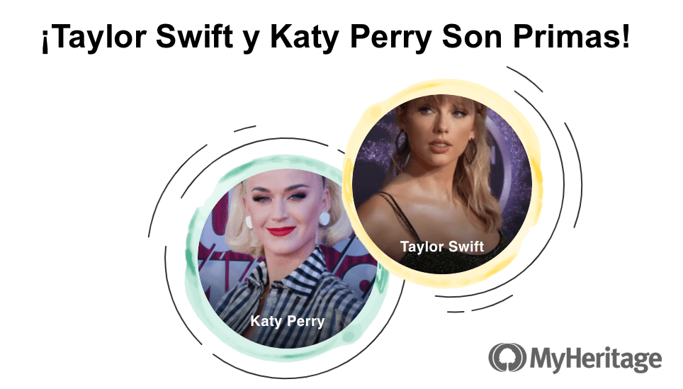 Katy Perry y Taylor Swift son primas y no lo sabían