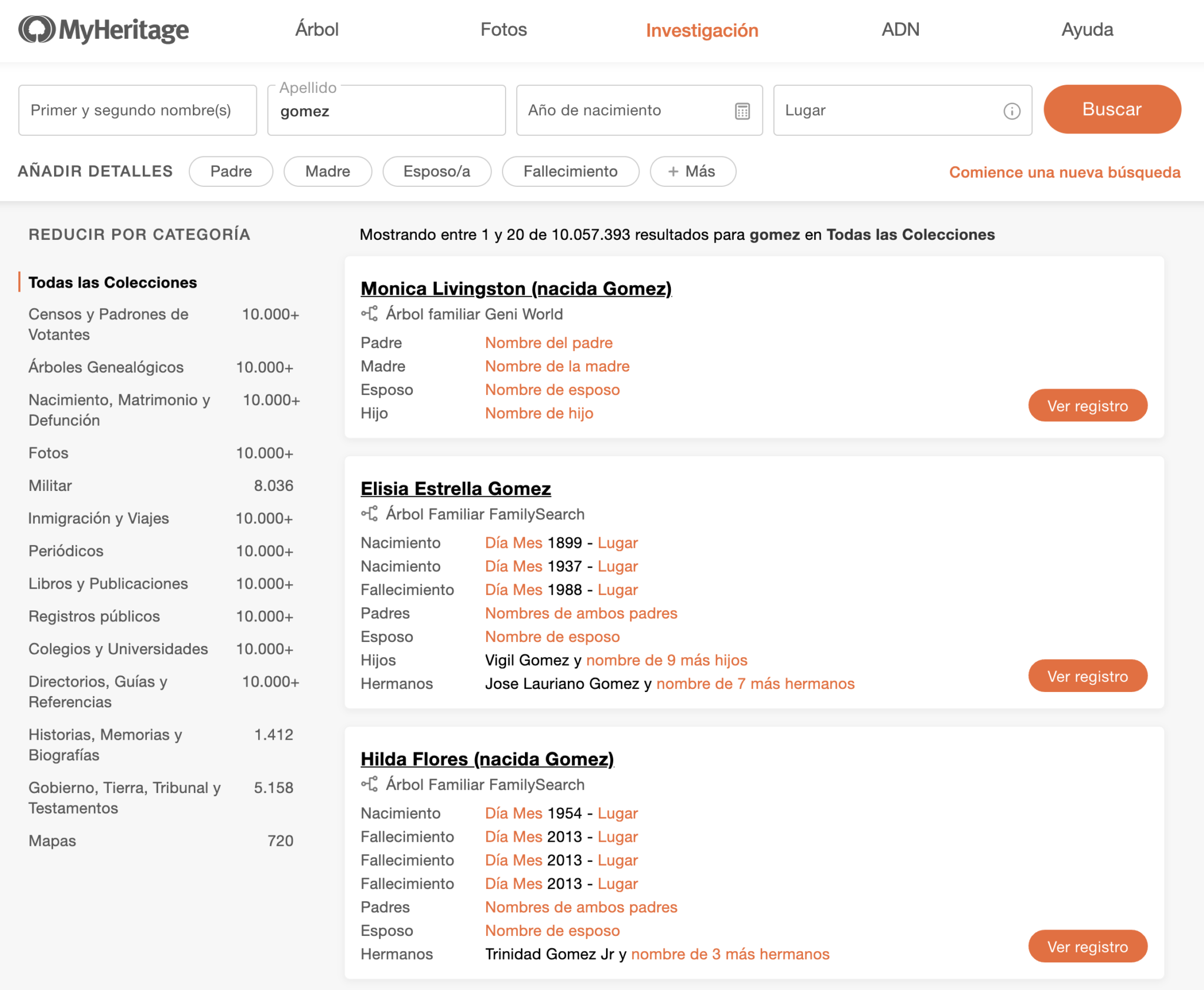 El Origen De Tu Apellido G Mez Blog De Myheritage