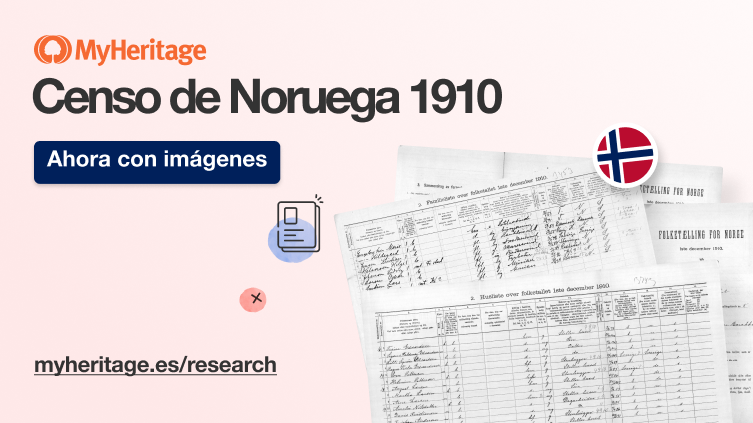 MyHeritage añade imágenes de alta calidad a la Colección del Censo de Noruega de 1910