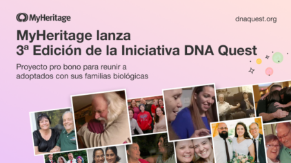 MyHeritage anuncia la 3ª entrega de DNA Quest para que los adoptados encuentren sus familias biológicas