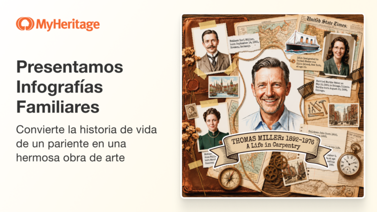 Presentamos Infografías Familiares: Convierte la historia de vida de un ser querido en una hermosa obra de arte