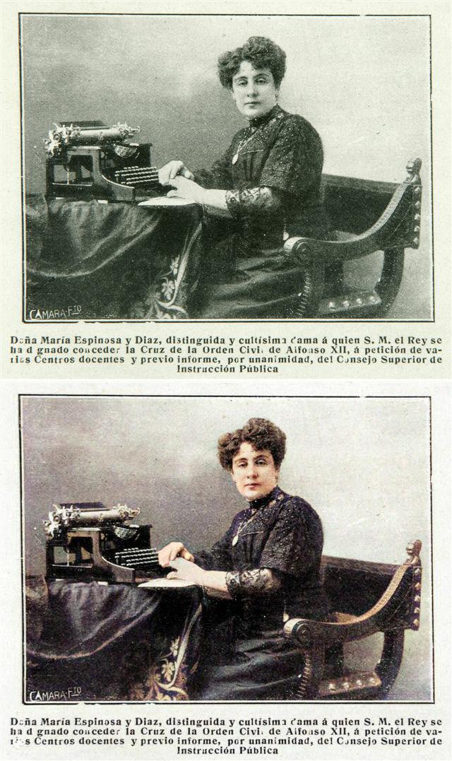 Maria Espinosa de los Monteros y Díaz de Santiago. Biografías de Mujeres Andaluzas, Francisco Javier Albertos Carrasco