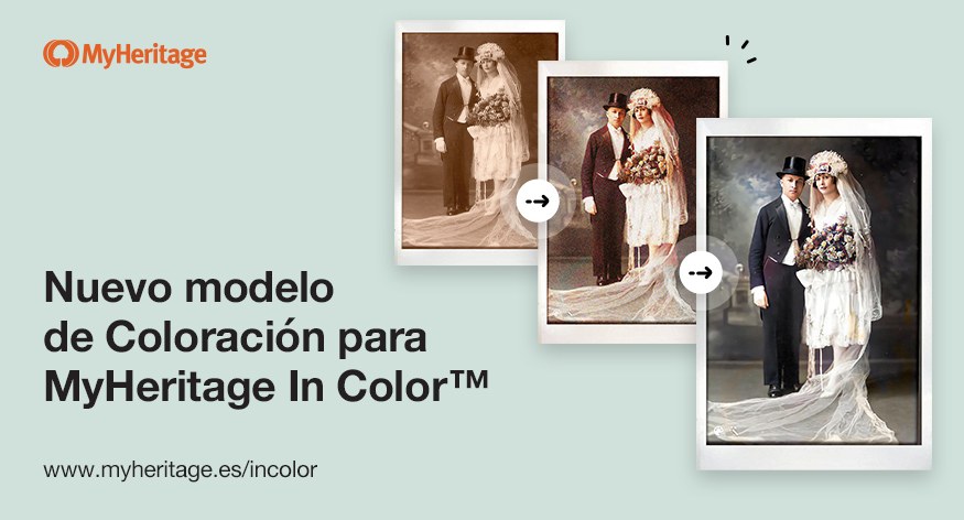 ¡MyHeritage In Color Ha Sido Mejorado!