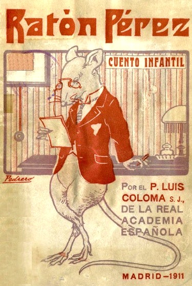 Ratoncito Pérez, cuento infantil. Fuente: Wikipedia