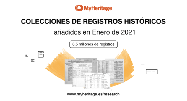 Registros Históricos Añadidos en Enero de 2021