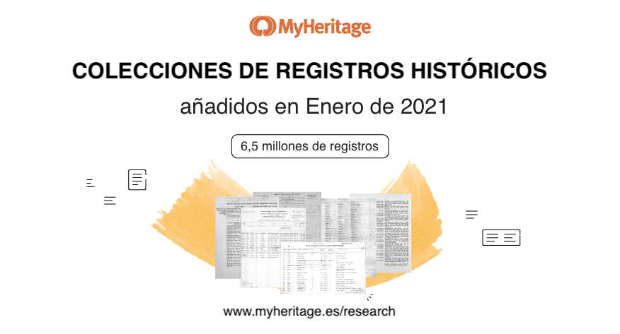 Registros Históricos Añadidos en Enero de 2021