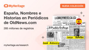 Descubre las historias de tus antepasados españoles: Nombres e Historias en periódicos de OldNews.com