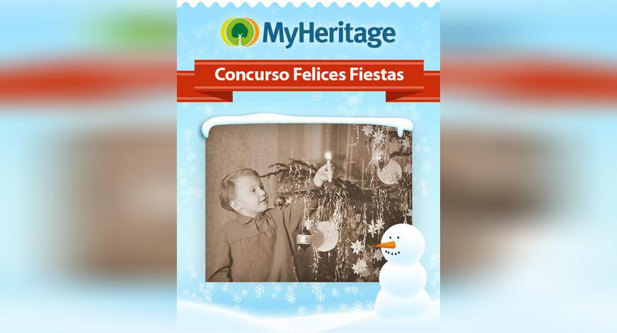 MyHeritage: ¡Concurso Felices Fiestas!