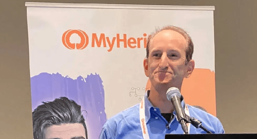 El Director General de MyHeritage, Gilad Japhet, habla en RootsTech 2020