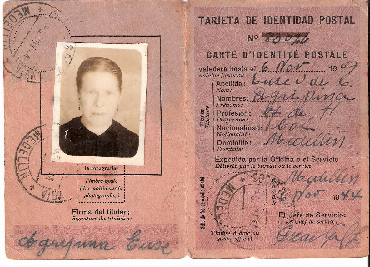 Tarjeta de identidad