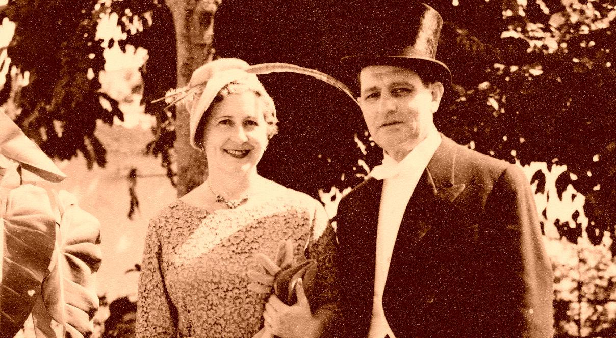 Los padres de Vasco -Vasco y Maria Zoe-, en 1958.